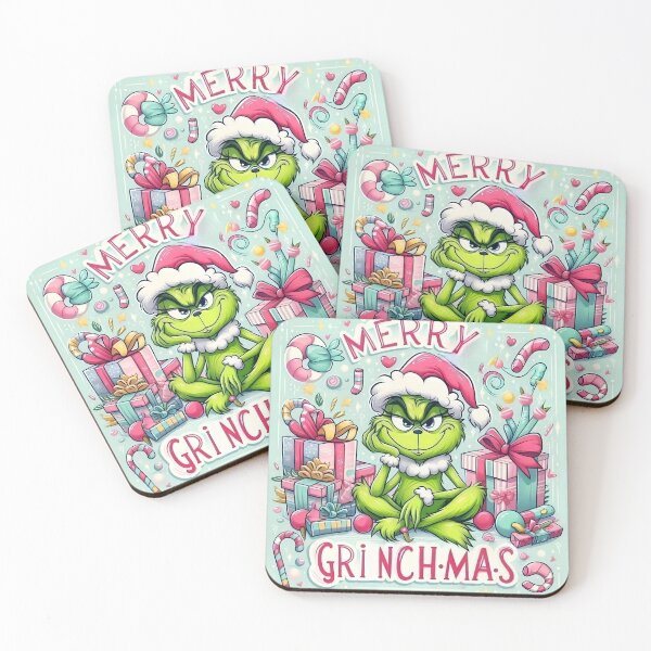 Item preview, Playful Green Christmas Character Illustration designed and sold by AI-Only Creations.