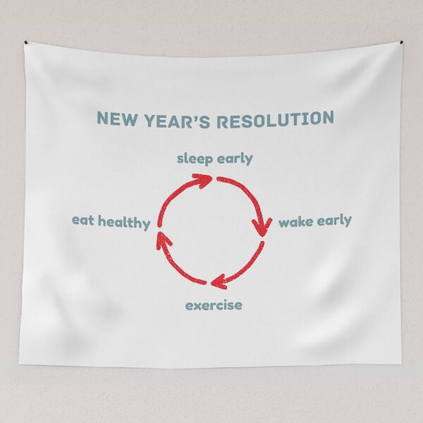 Item preview, New Year's Resolution 2026 designed and sold by HELLO TIGER.