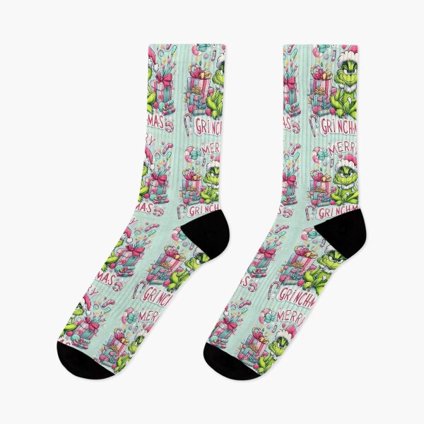 Item preview, Playful Green Christmas Character Illustration designed and sold by AI-Only Creations.