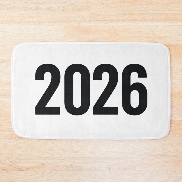 Item preview, 2026 Minimalist Black New Year – Modern Design Happy New Year 2026 designed and sold by mocci10.