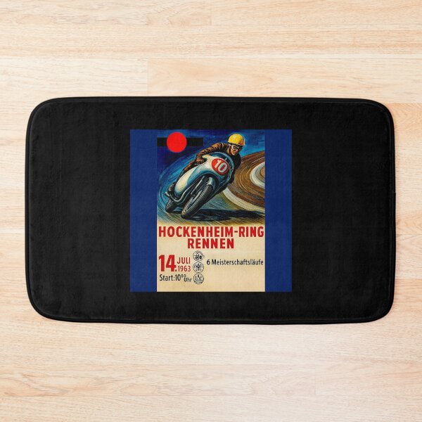 Item preview, Hockenheim 1963 variation vintage poster #1 designed and sold by Helios Be. Lavsh.