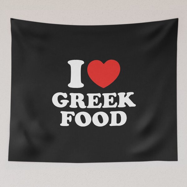 Item preview, I Love Greek Food designed and sold by shitpostee.