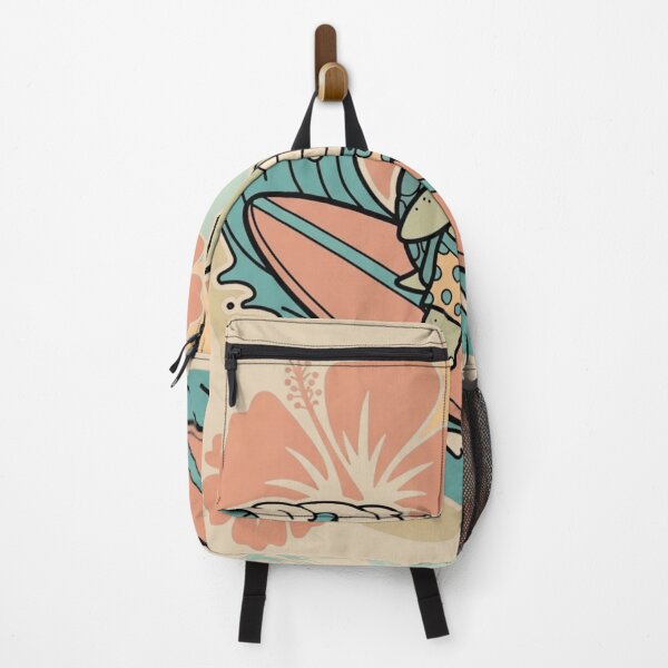 Item preview, Retro Surfing Turtle - Vintage 70s Summer Beach Vibes designed and sold by TheOneOff.