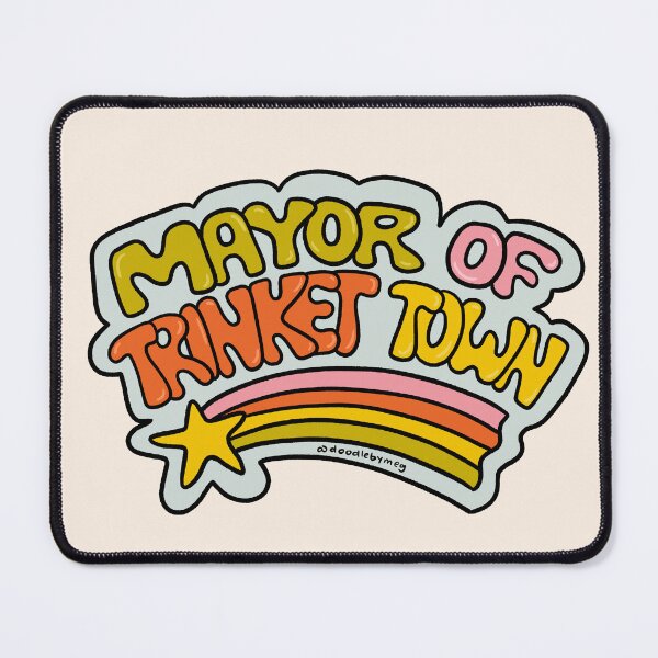 Item preview, Mayor of Trinket Town designed and sold by doodlebymeg.