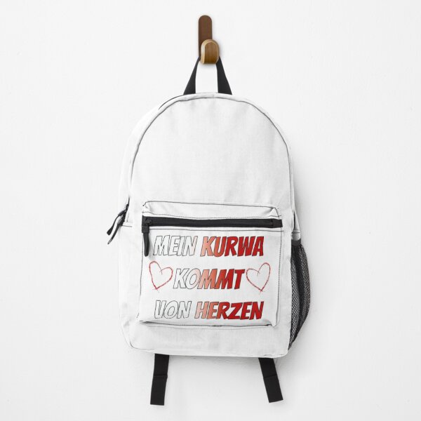Item preview, "My Kurwa Comes From the Heart" German-Polish Humor Statement designed and sold by MadeByParty.