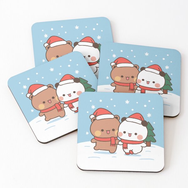 Item preview, Christmas celebration with bubu dudu  designed and sold by ThePurplePrints.