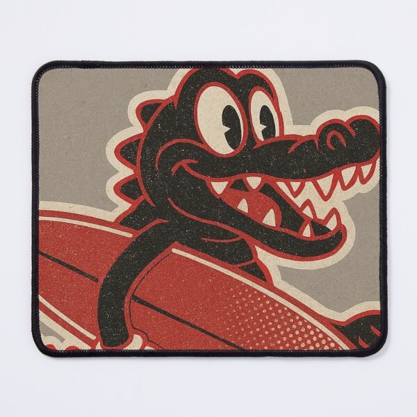 Item preview, Sewerwave Slicer: Redboard Rituals and Reptilian Riffs” designed and sold by Print Fiction.