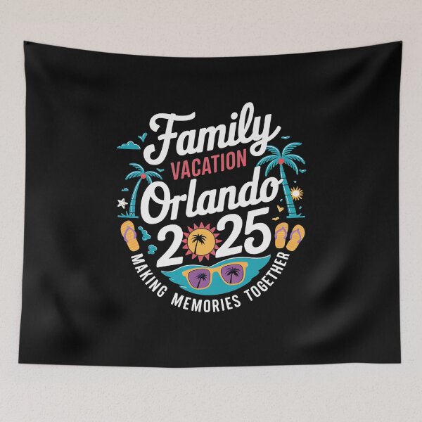 Item preview, Family Vacation Orlando 2025 Beach Summer Vacation designed and sold by FortuneFull.