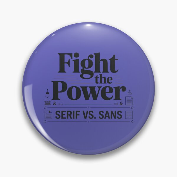 Item preview, "Typeface Wars: 'Fight the Power' Designer Graphic Apparel" designed and sold by InkWeaveShop.