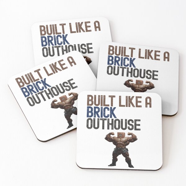 Item preview, Built Like a Brick Outhouse AUSTRALIAN designed and sold by BandGTees.
