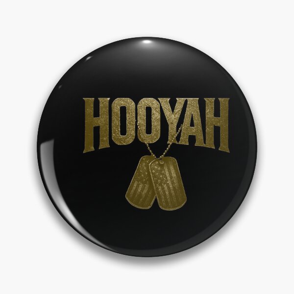 Item preview, Hooyah Dogtag – Gold Edition designed and sold by Callsign 84.