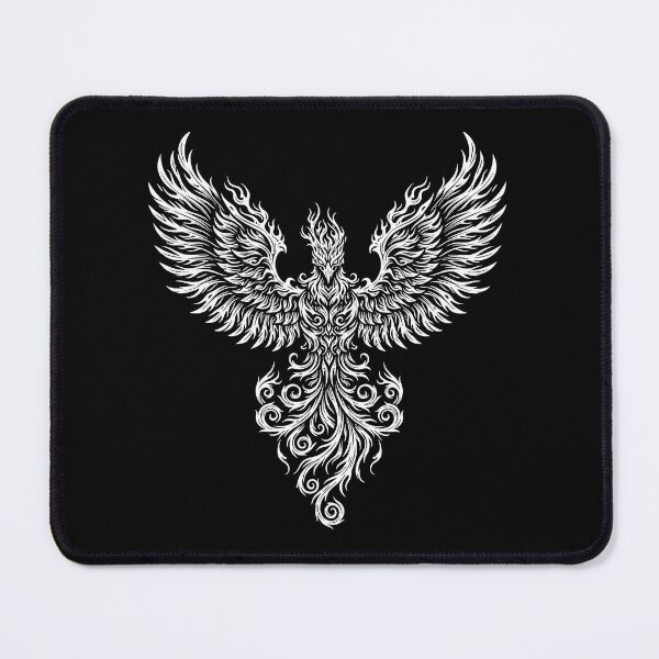 Item preview, Majestic Phoenix: White Tribal designed and sold by Fuechse.