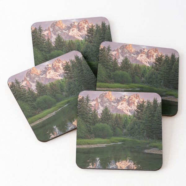 Item preview, Sunrise at Schwabacher's Landing Grand Teton NP Wyoming designed and sold by PhotoArt by Joan Carroll.