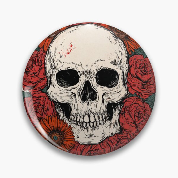 Item preview, Eternal Bloom and skull - tattoo styles  designed and sold by PigmalionArt.