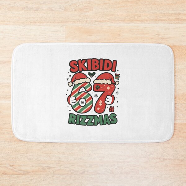 Item preview, Skibidi Rizzmas 67 | Funny Meme Christmas Design designed and sold by Hydravisions.