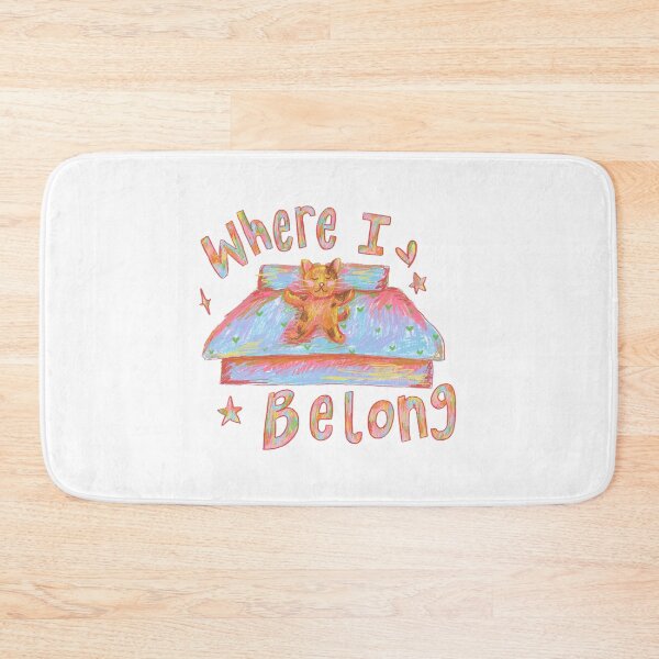 Item preview, Where I belong, cat in bed. designed and sold by CaitlanKayArt.