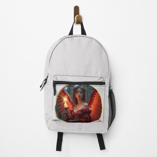 Item preview, Red Angel - The Flame Bearer designed and sold by PriyaMagic.