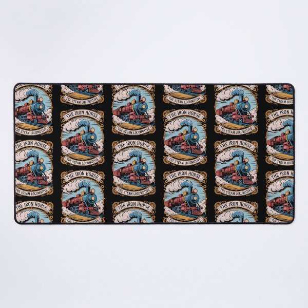 Item preview, Vintage Steam Train The Iron Horse Art designed and sold by designleon19.