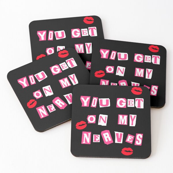 Item preview, you get on my nerves designed and sold by delicate-pov.