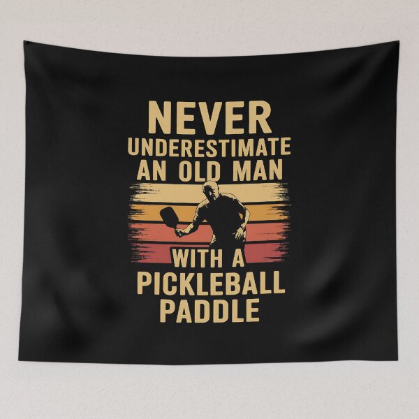 Item preview, Cool Pickleball Paddle Pickleball Player designed and sold by TeddyPaintsArt.