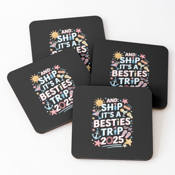 Item preview, Besties Trip 2025 Friend Cruise Trip Summer Vacation designed and sold by FortuneFull.