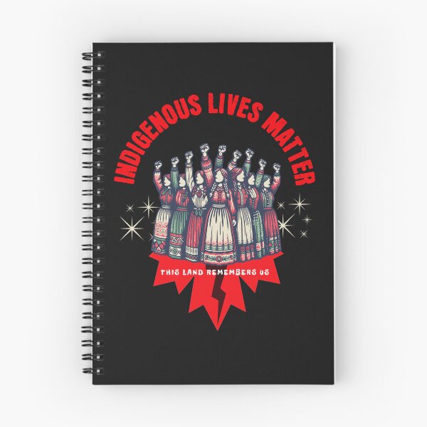 Item preview, Indigenous Lives Matter: This Land Remembers Us designed and sold by WarPaintCulture.