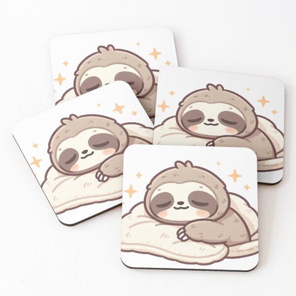 Item preview, Kawaii Sloth – Sleepy Cute Sloth, Nap Mode Activated  designed and sold by Evian ShopCo.