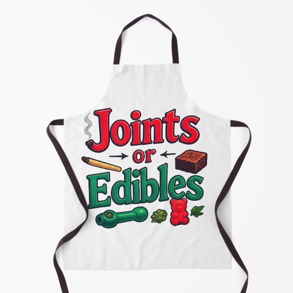 Item preview, Joints or Edibles – Funny Weed Cannabis Design designed and sold by Inkspire House.