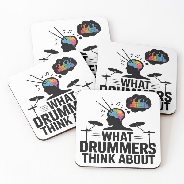 Item preview, What Drummers Think About designed and sold by Print-Panda.