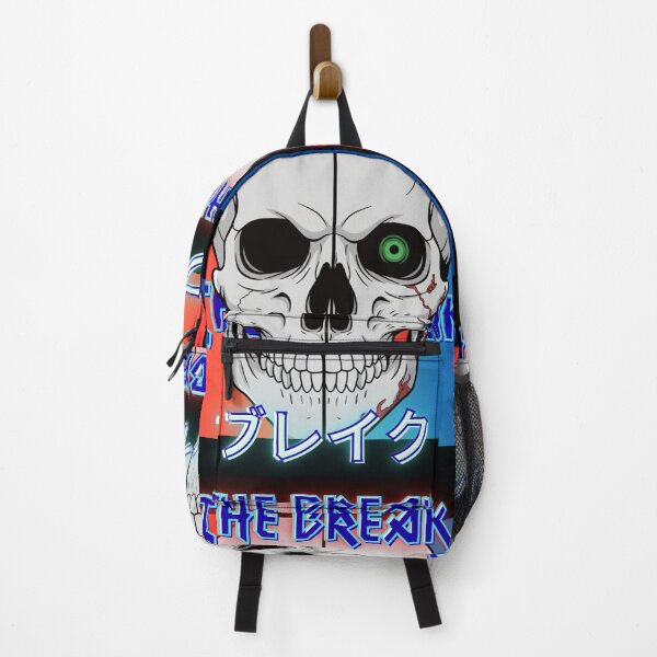 Item preview, Split Skull with Green Eye - Urban Style Anime Manga designed and sold by II IRONSKULLS II.