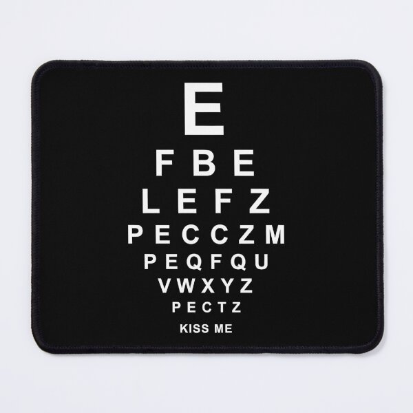Item preview, Eye test: Kiss Me designed and sold by Fuechse.