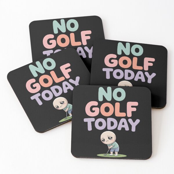 Item preview, No Golf Today, Funny Sad Golfer Design for Golf Lovers designed and sold by BLZART.