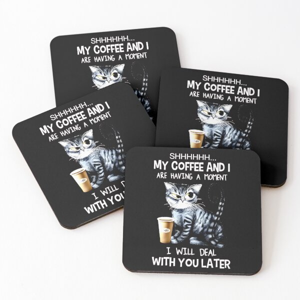 Item preview, My Coffee and I: Cat Lover's Delight designed and sold by MOFAPPAREL.