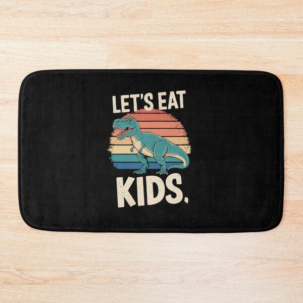 Item preview, Let's Eat Kids Dinosaur Punctuation English School Teacher designed and sold by TeddyPaintsArt.