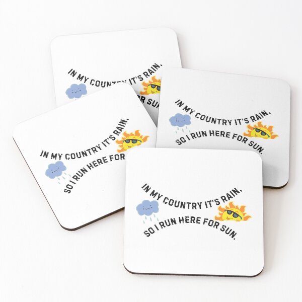 Item preview, Running Away From the Rain for Sunshine designed and sold by NASSWorld.