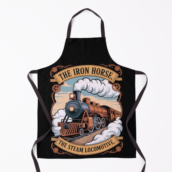 Item preview, Arte del tren de vapor vintage de Iron Horse designed and sold by designleon19.