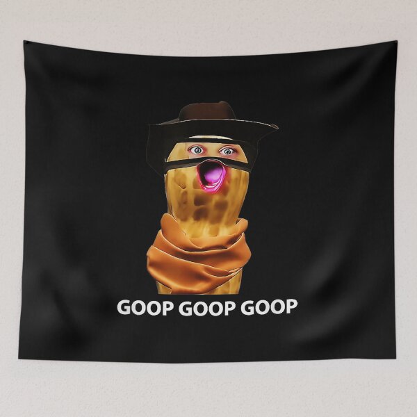 Item preview, Cartoon Peanut Cowboy Masked Character designed and sold by HopelyLange.