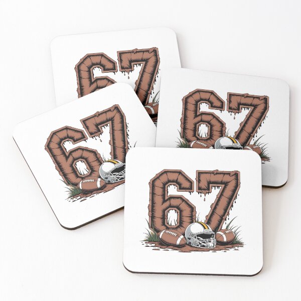 Item preview, Football 67 Six Seven Meme Funny 6-7 Drip American Football designed and sold by Merchall  store.