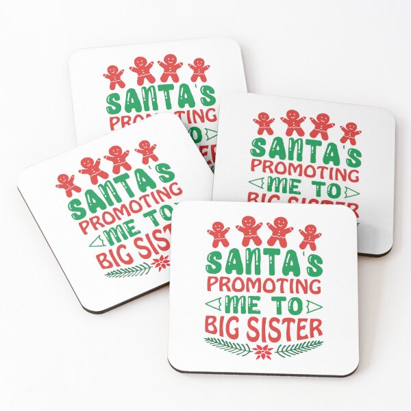Item preview, Santa's Promoting Me to Big Sister - Pregnancy Announcement designed and sold by FuzionRaptor.