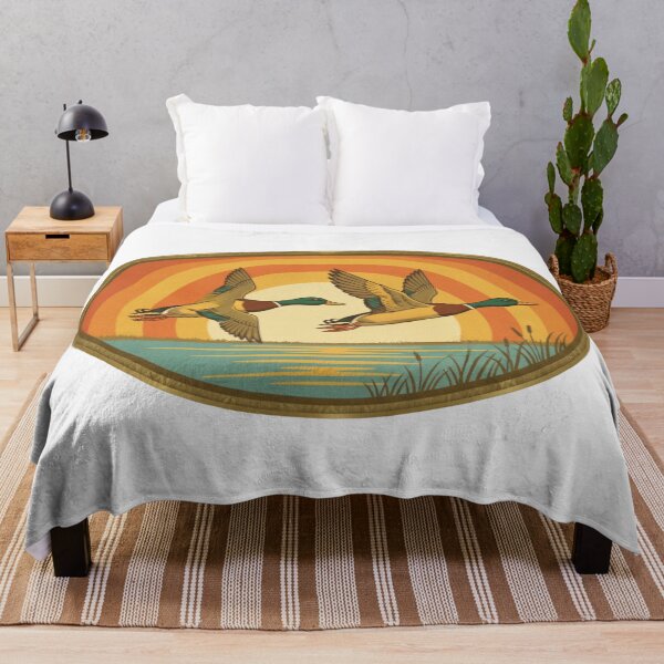 Item preview, Retro Mallard Duck Vintage Design designed and sold by rustyroofco.