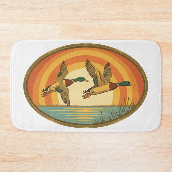 Item preview, Retro Mallard Duck Vintage Design designed and sold by rustyroofco.