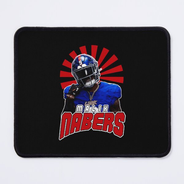 Item preview, Malik Nabers Helmeted Power Stance Illustration designed and sold by Susannayden.
