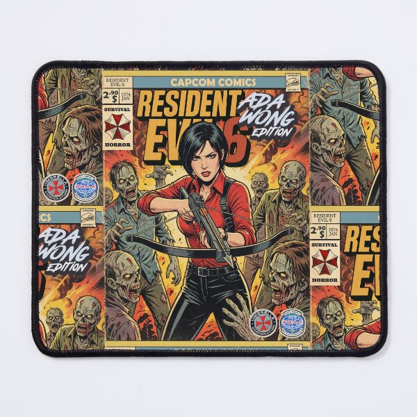 Item preview, Resident Evil 6 Ada Wong Classic Comic Retro Gaming Art  designed and sold by Back2Collage.