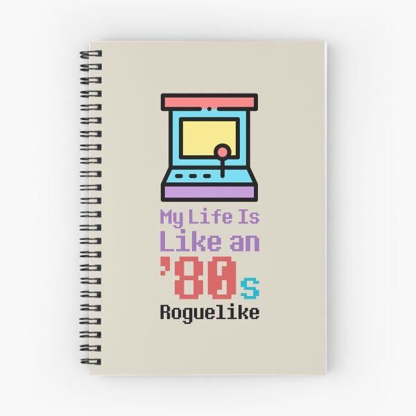 Item preview, My Life Is Like an ’80s Roguelike designed and sold by Lo-Fi Delusions.