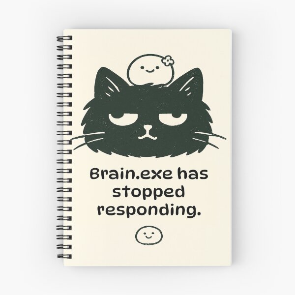 Item preview, Brain.exe has stopped responding designed and sold by Beyondthelilyco.