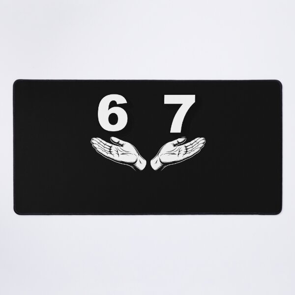 Item preview, Six Seven 67 6 7 Kids 67 Boys Youth 6-7 Meme Hands Funny T-Shirt designed and sold by VividVista.