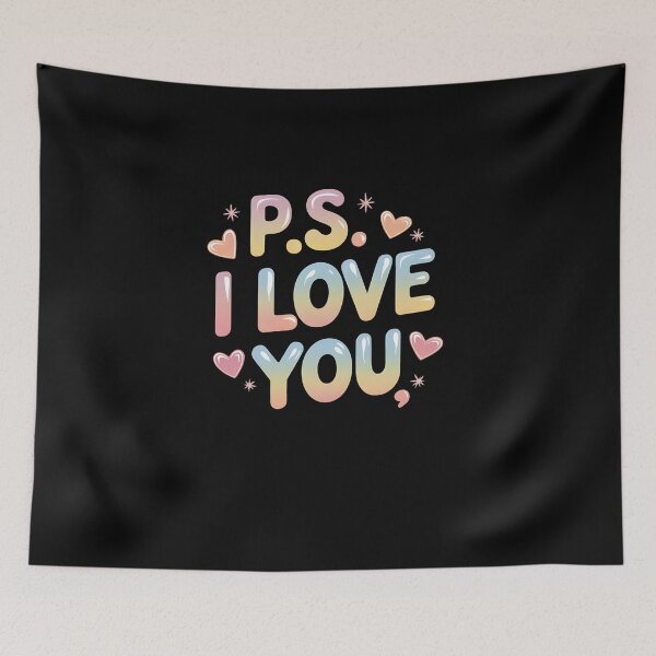Item preview, PS I Love You Day Valentine's Day Purple Heart designed and sold by yvonnickStore.