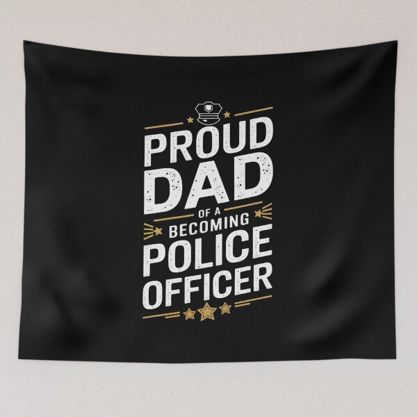 Item preview, Proud Dad Of A Becoming Police Officer First Grade Of School designed and sold by FortuneFull.