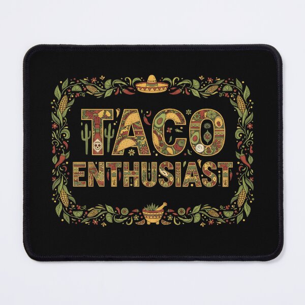 Item preview, ENTUSIASTA DE TACOS Comida mexicana Cultura mexicana comida deliciosa para y chiles picantes chilitos tortillas para tacos designed and sold by Jt41.