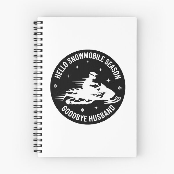 Item preview, Hello Snowmobile Season Goodbye Husband , Winter, Christmas designed and sold by Merchall  store.
